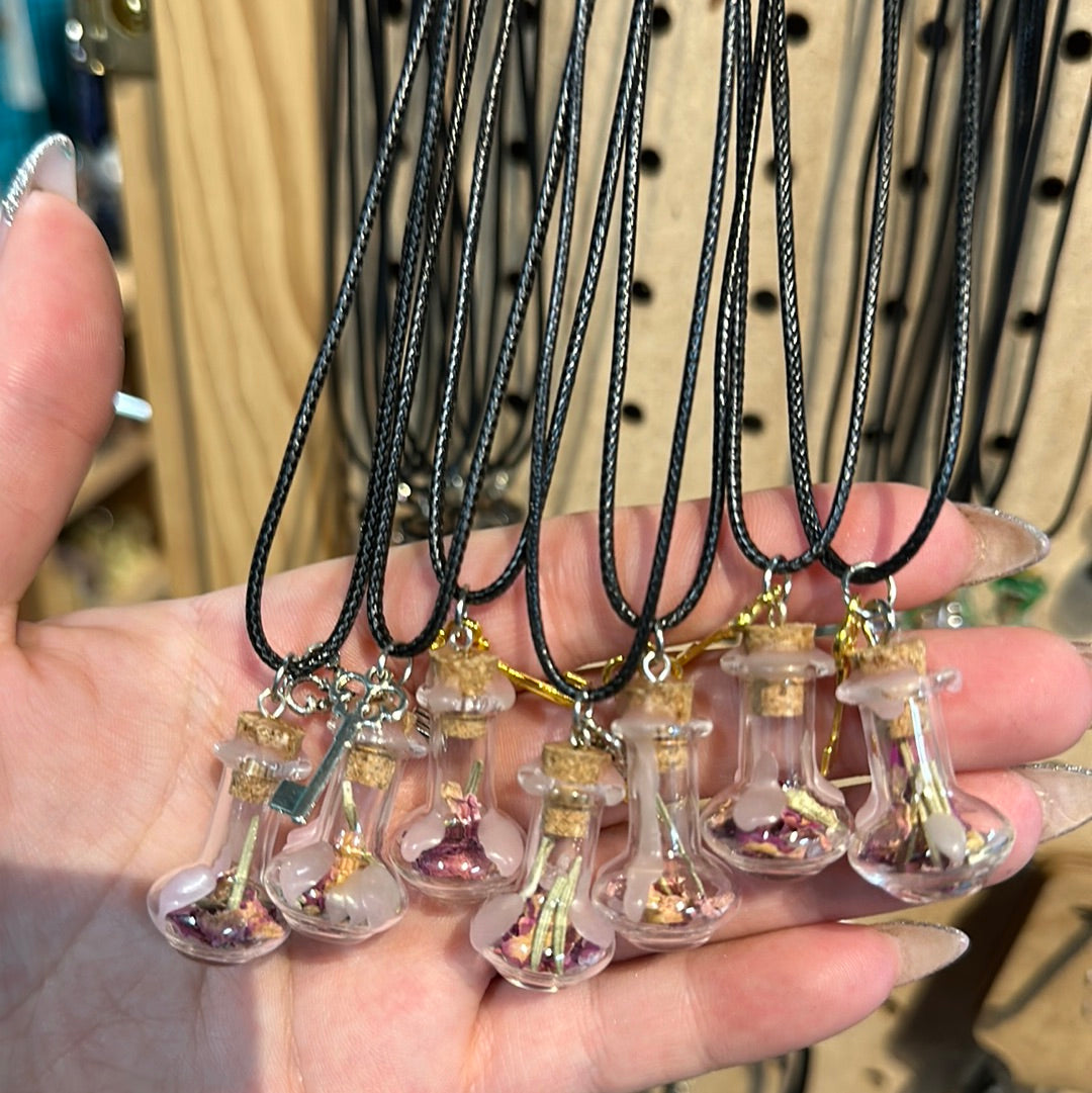 Love Intention Jar Necklace