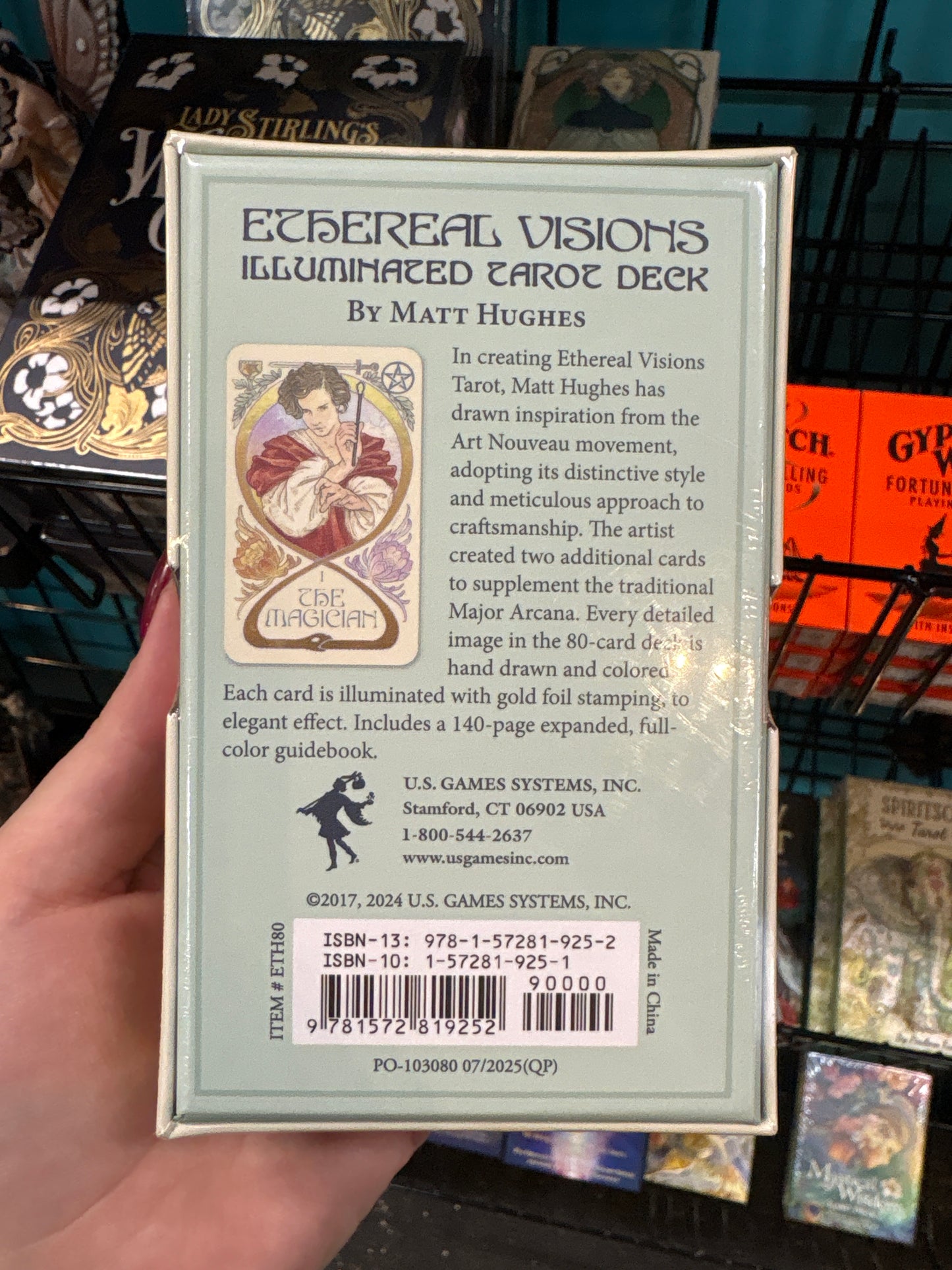 Ethereal Visions Illuminated Tarot Deck by Matt Hughes