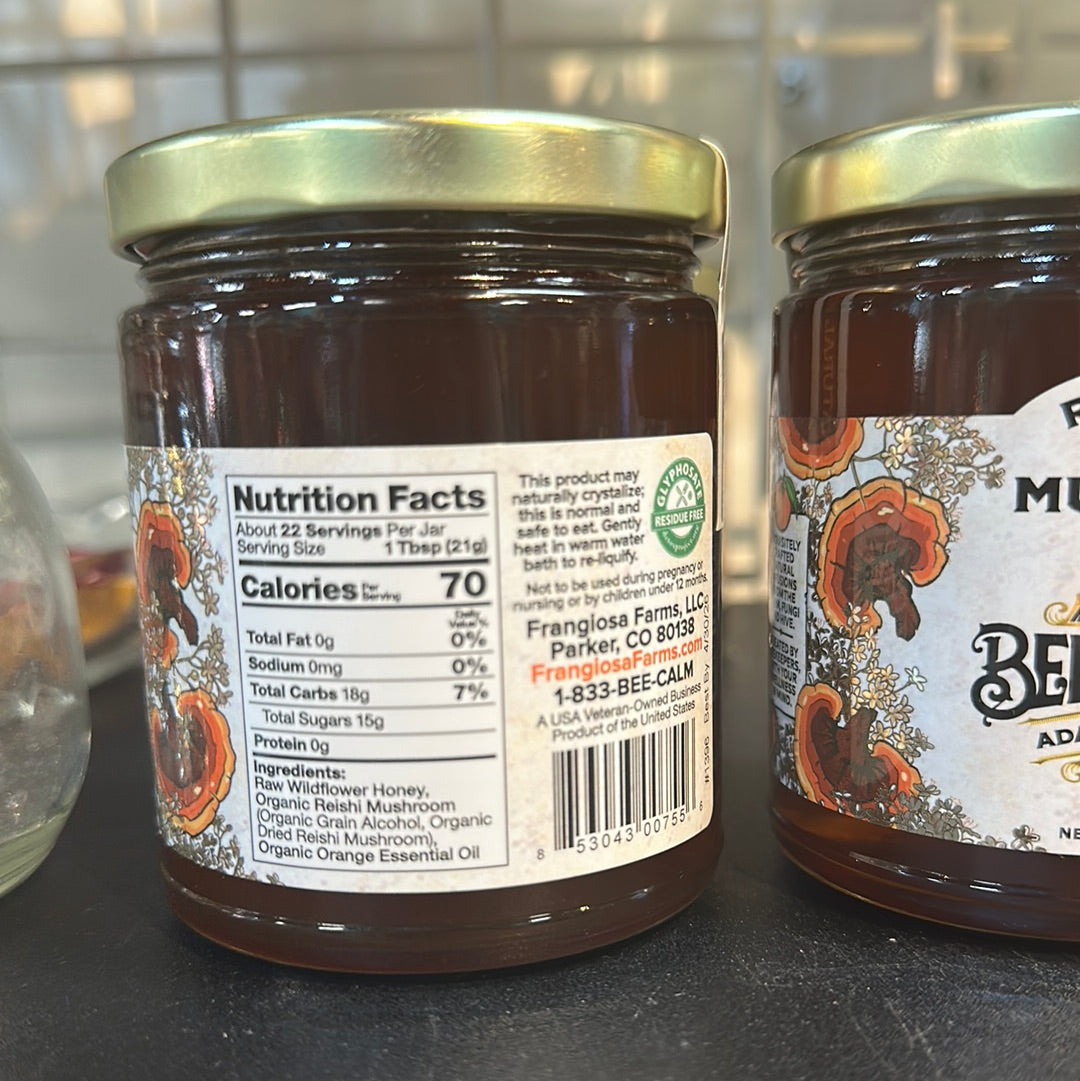 Raw Honey with Reishi Mushroom