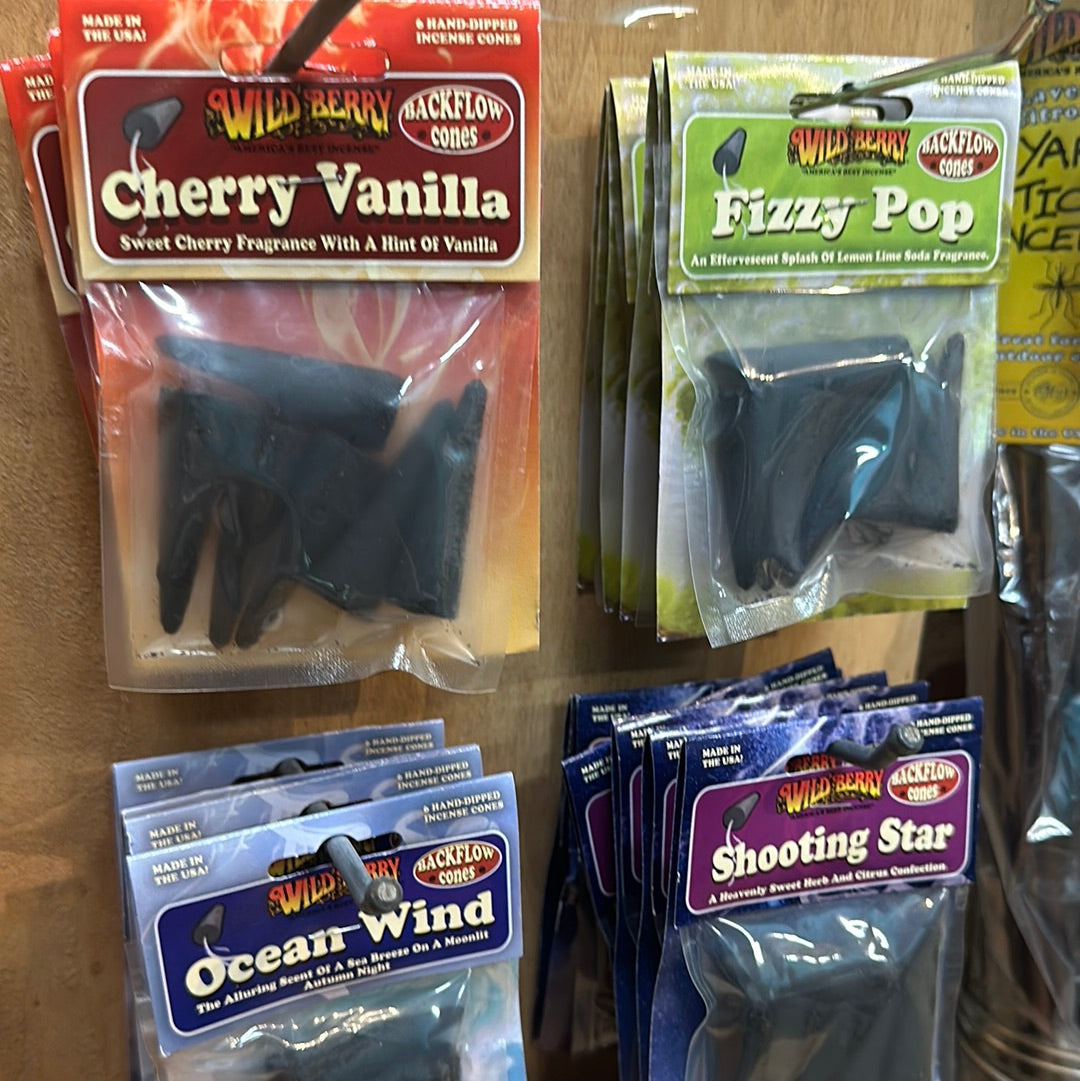 Wild Berry Back Flow Cones