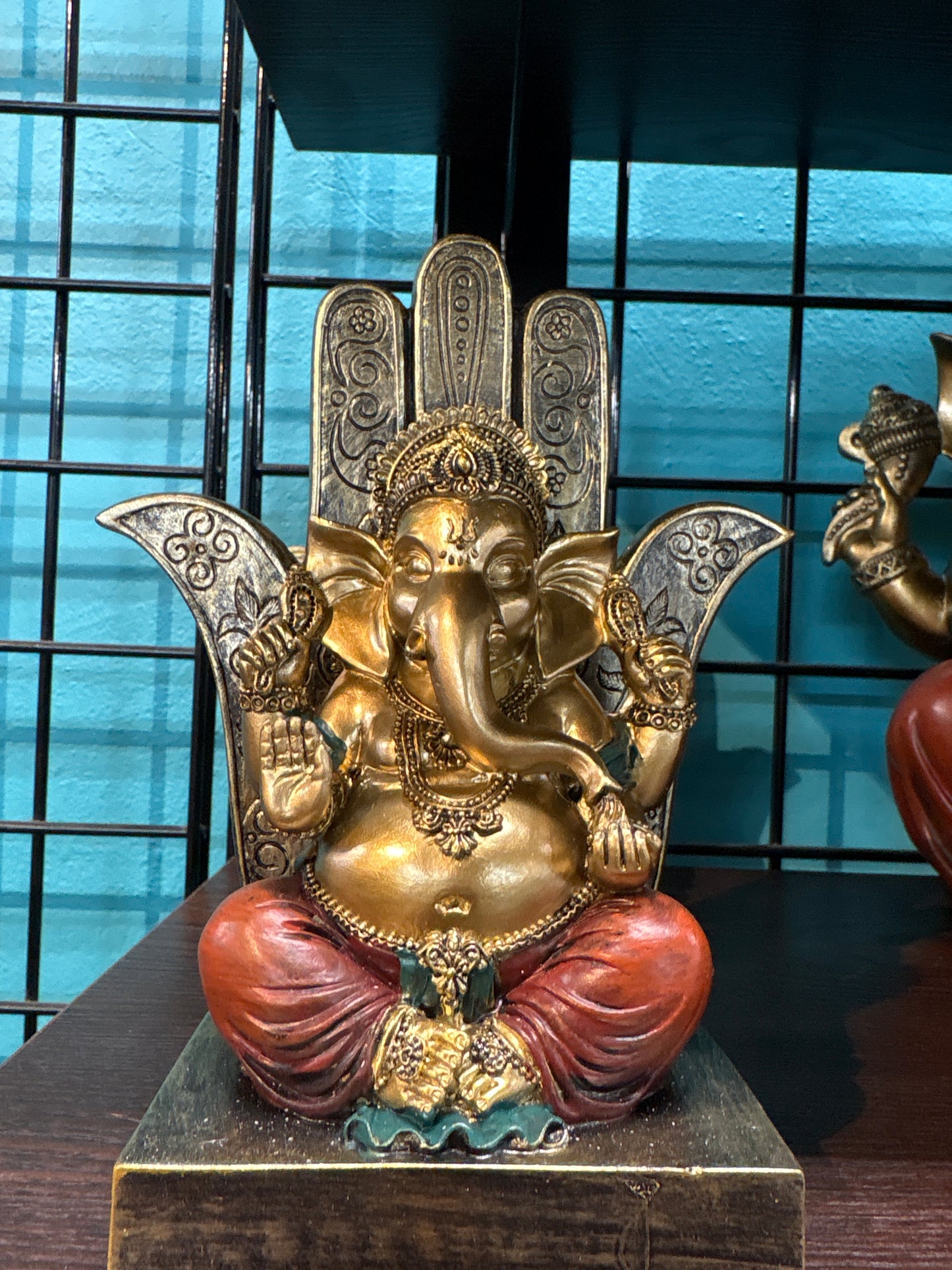 Ganesha with hamsa statue