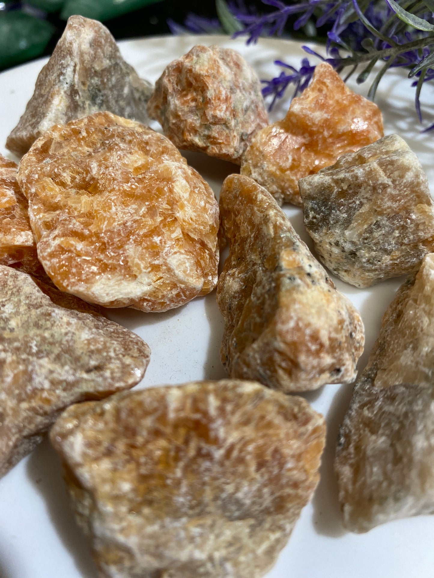 Rough Orchid Calcite