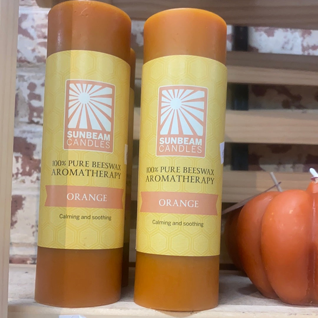 Sunbeam Aromatherapy Orange Candle