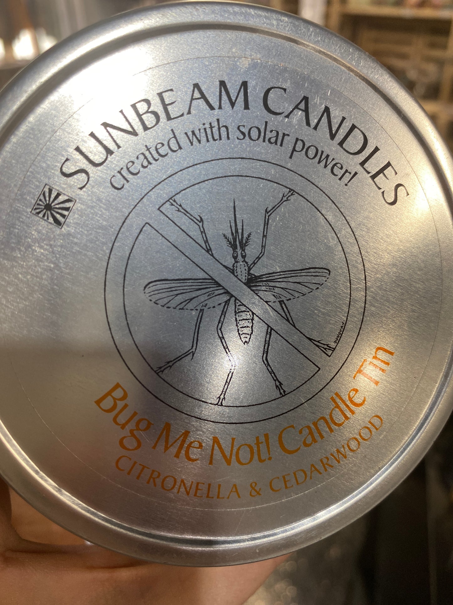 BugMeNot! Candle Tin 16oz