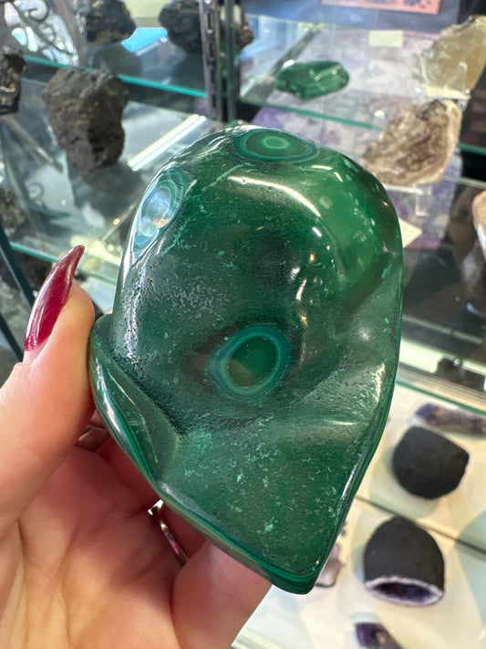 Large Malachite Cluster