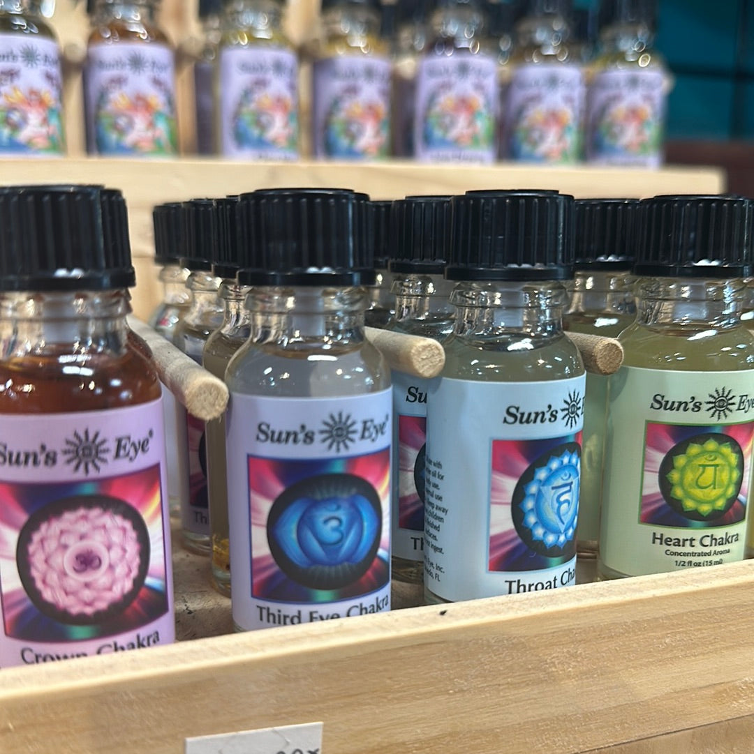 Sun’s Eye Essential Oils - Chakra Collection
