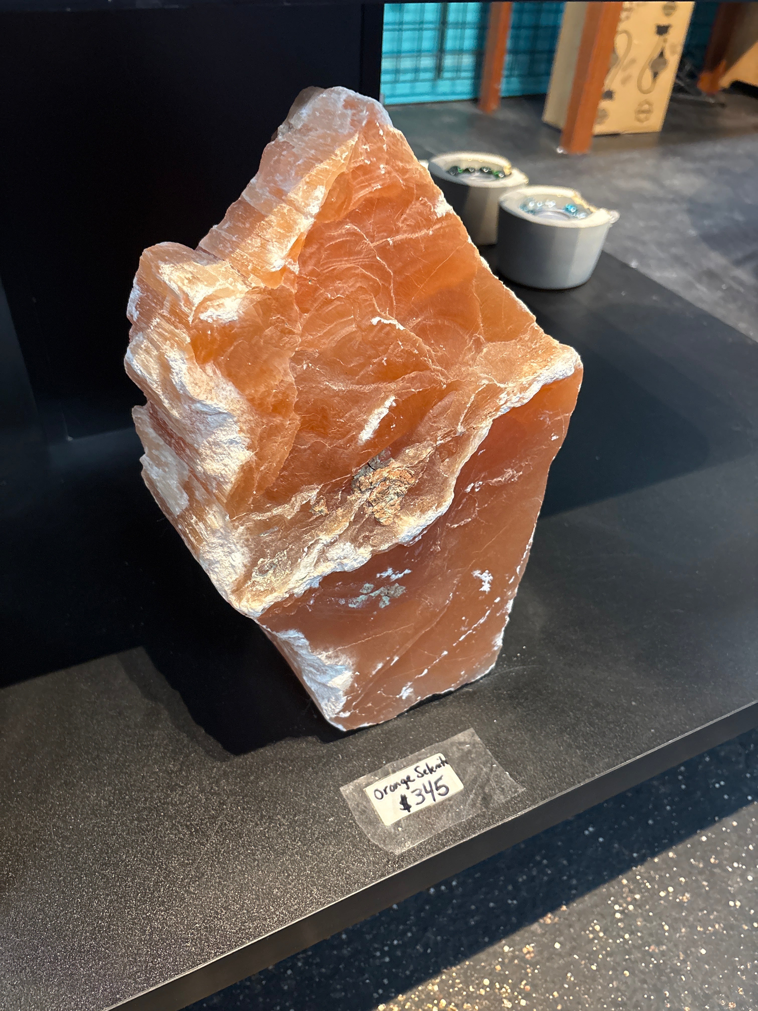 Large Orange Selenite Tower (Freeform)