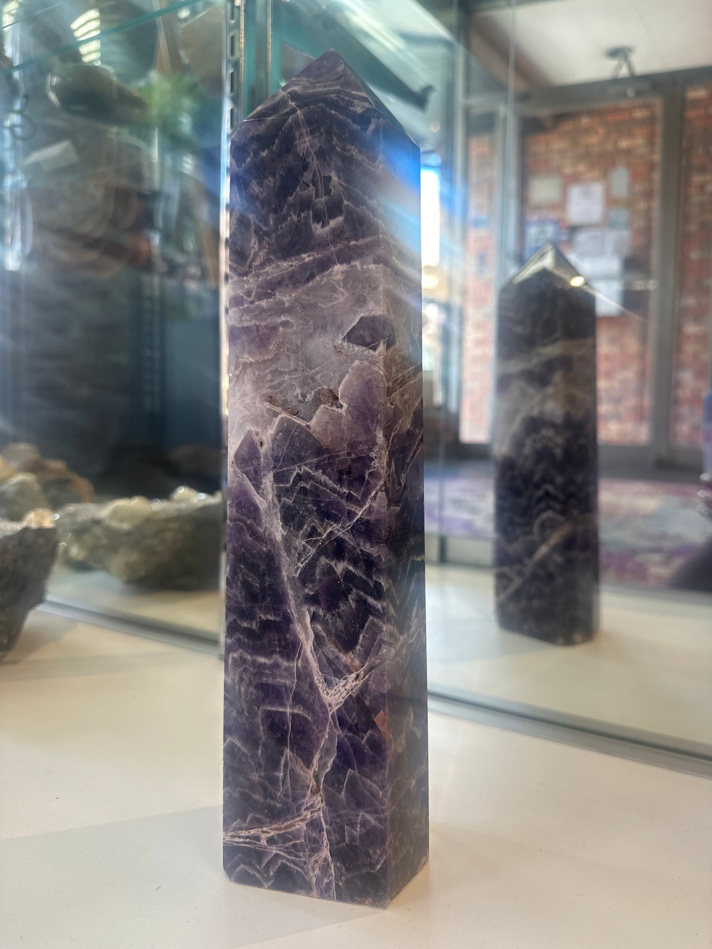 Chevron Amethyst Tower