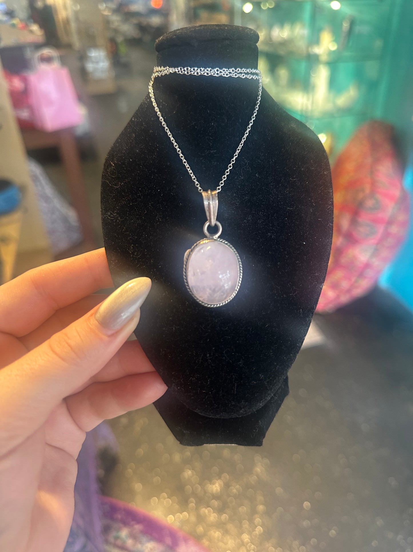 Rose Quartz Pendant