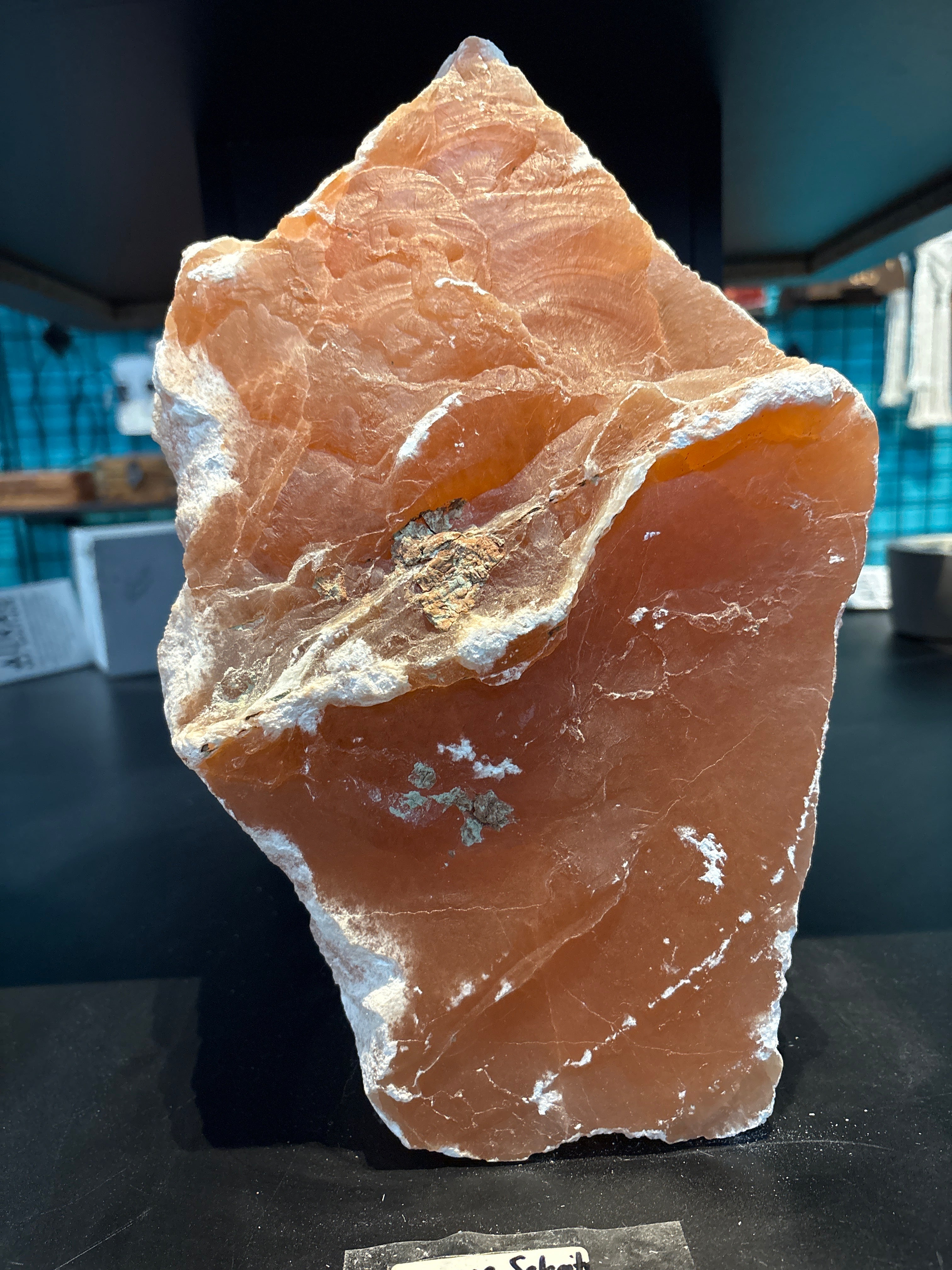 Large Orange Selenite Tower (Freeform)