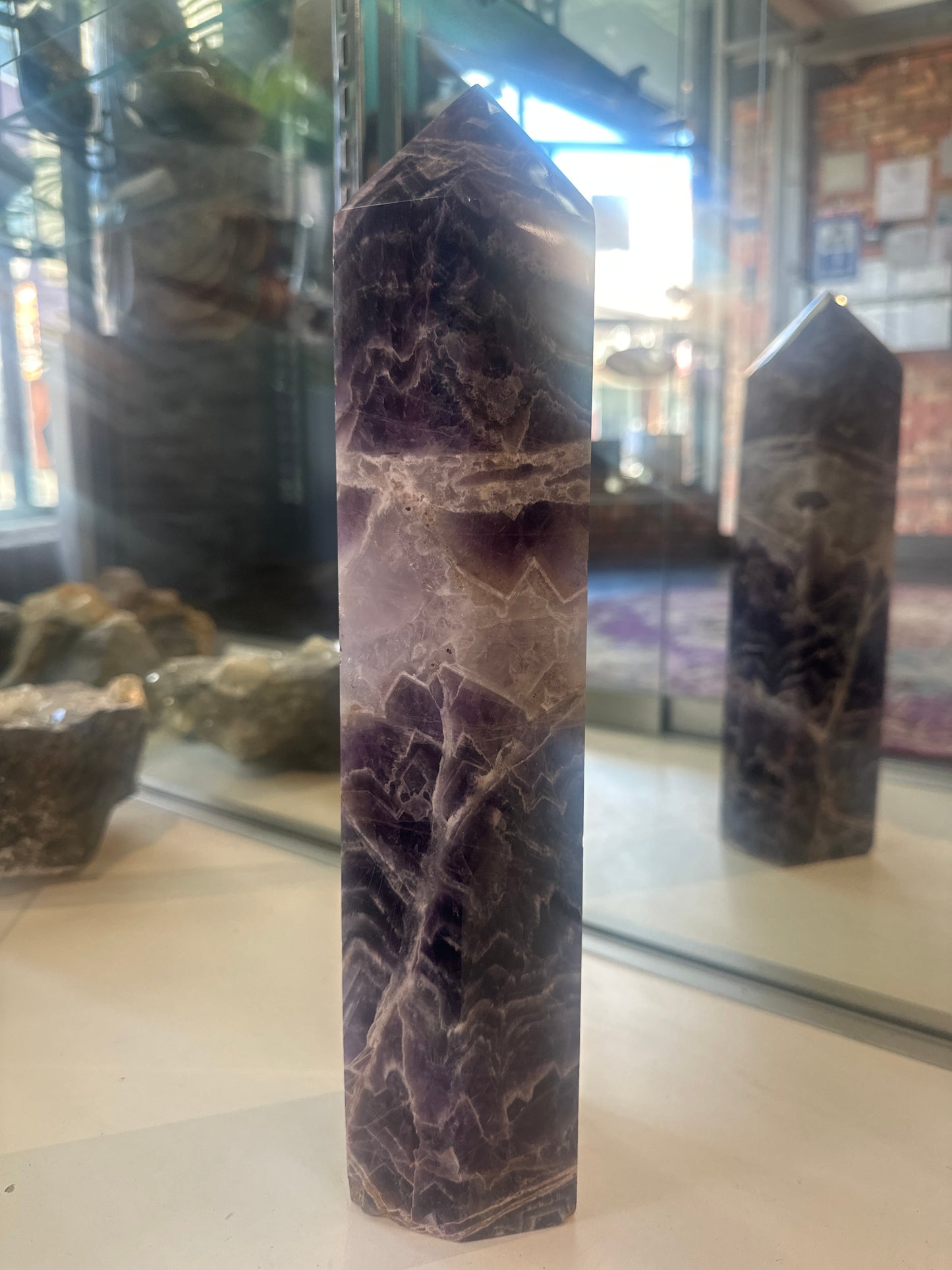 Chevron Amethyst Tower