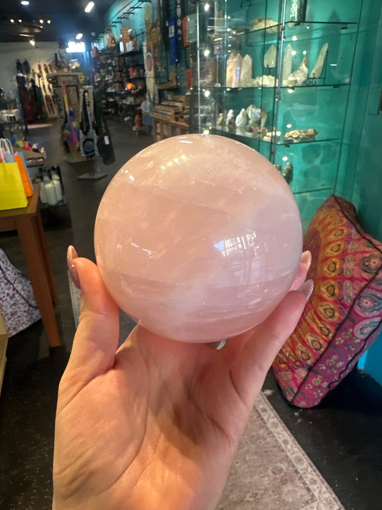 Rose Quartz Sphere