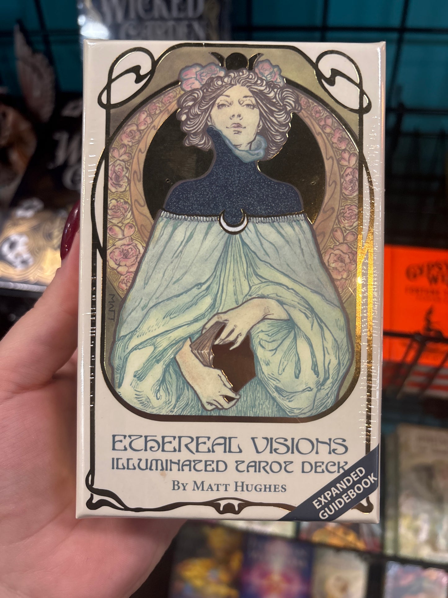 Ethereal Visions Illuminated Tarot Deck by Matt Hughes