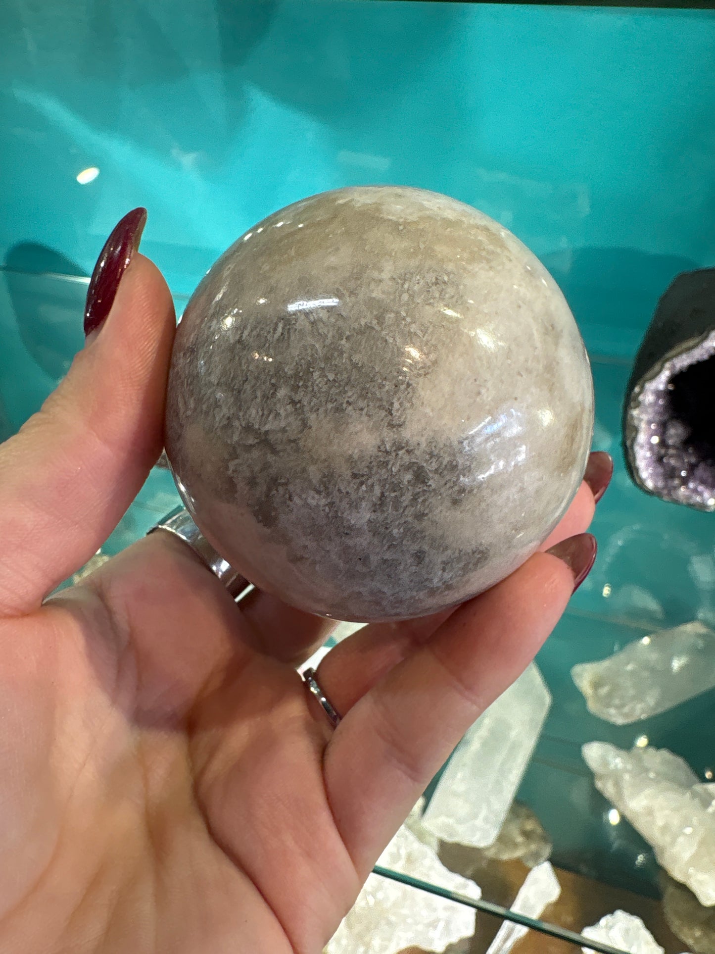 Pink Amethyst Sphere