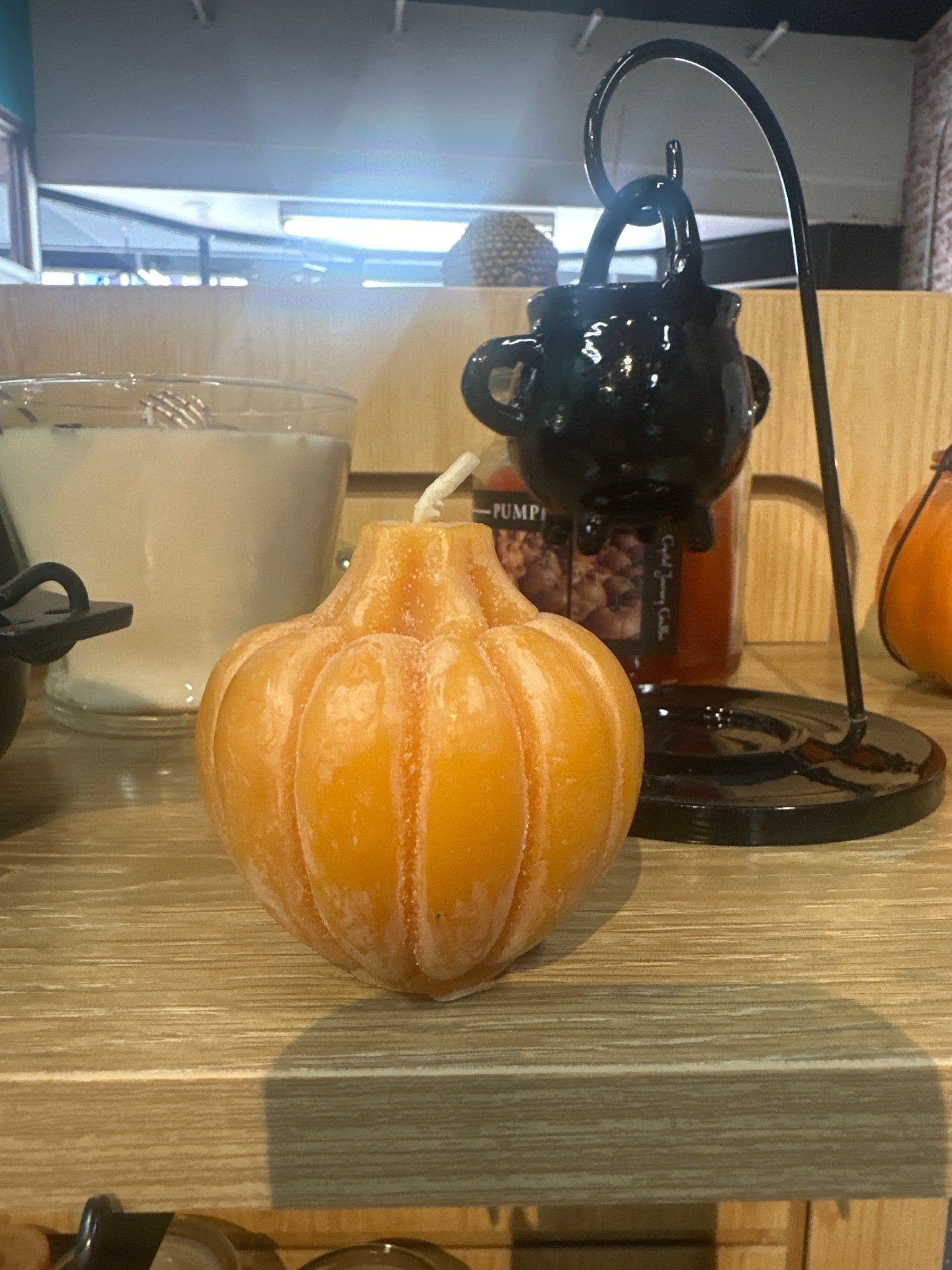 Small Pumpkin Candle (beeswax)