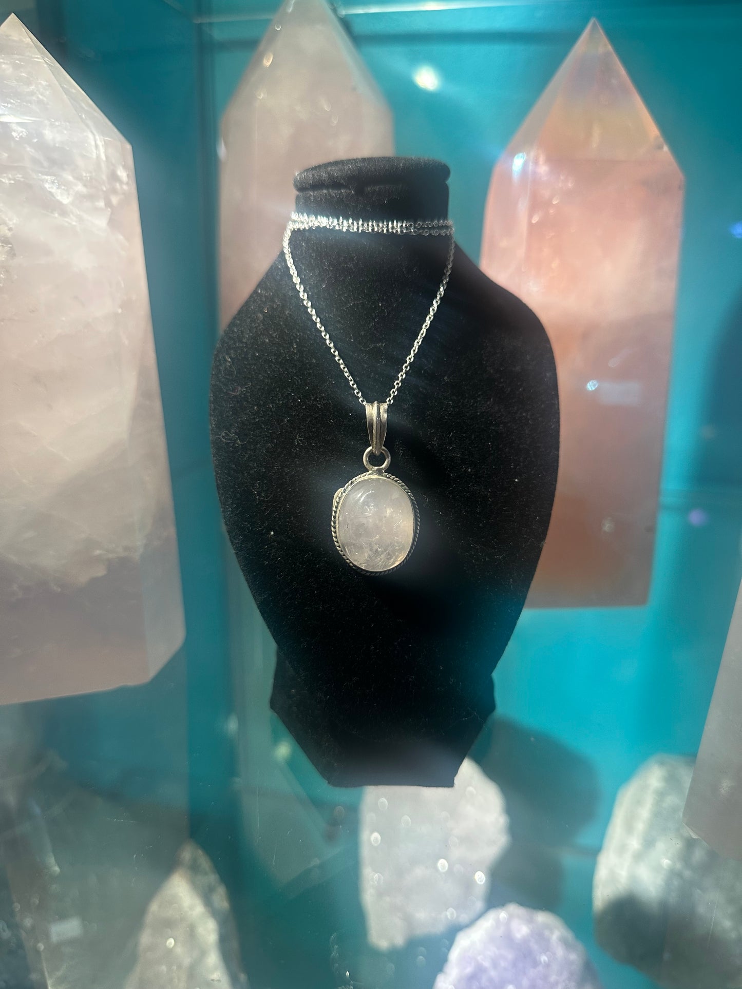 Rose Quartz Pendant