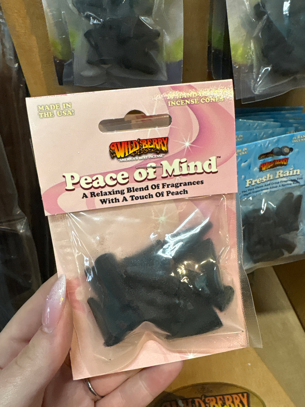 Wild Berry Packaged Cone Incense
