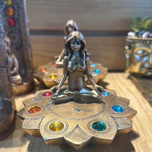 Chakra Goddess Incense Burner