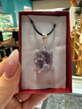 Grape Agate Pendant