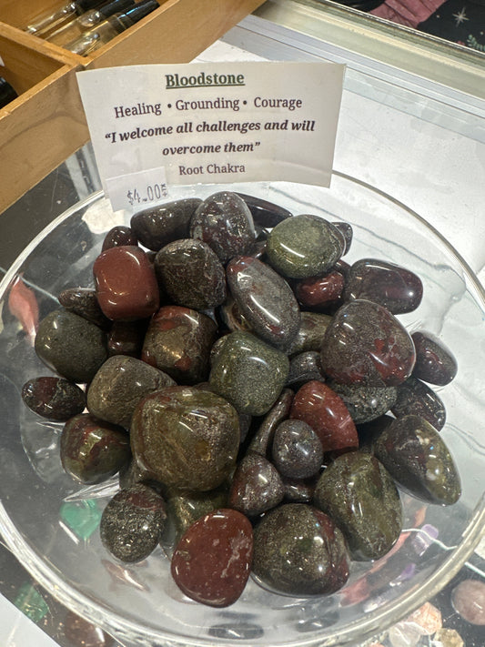 Bloodstone Tumbled