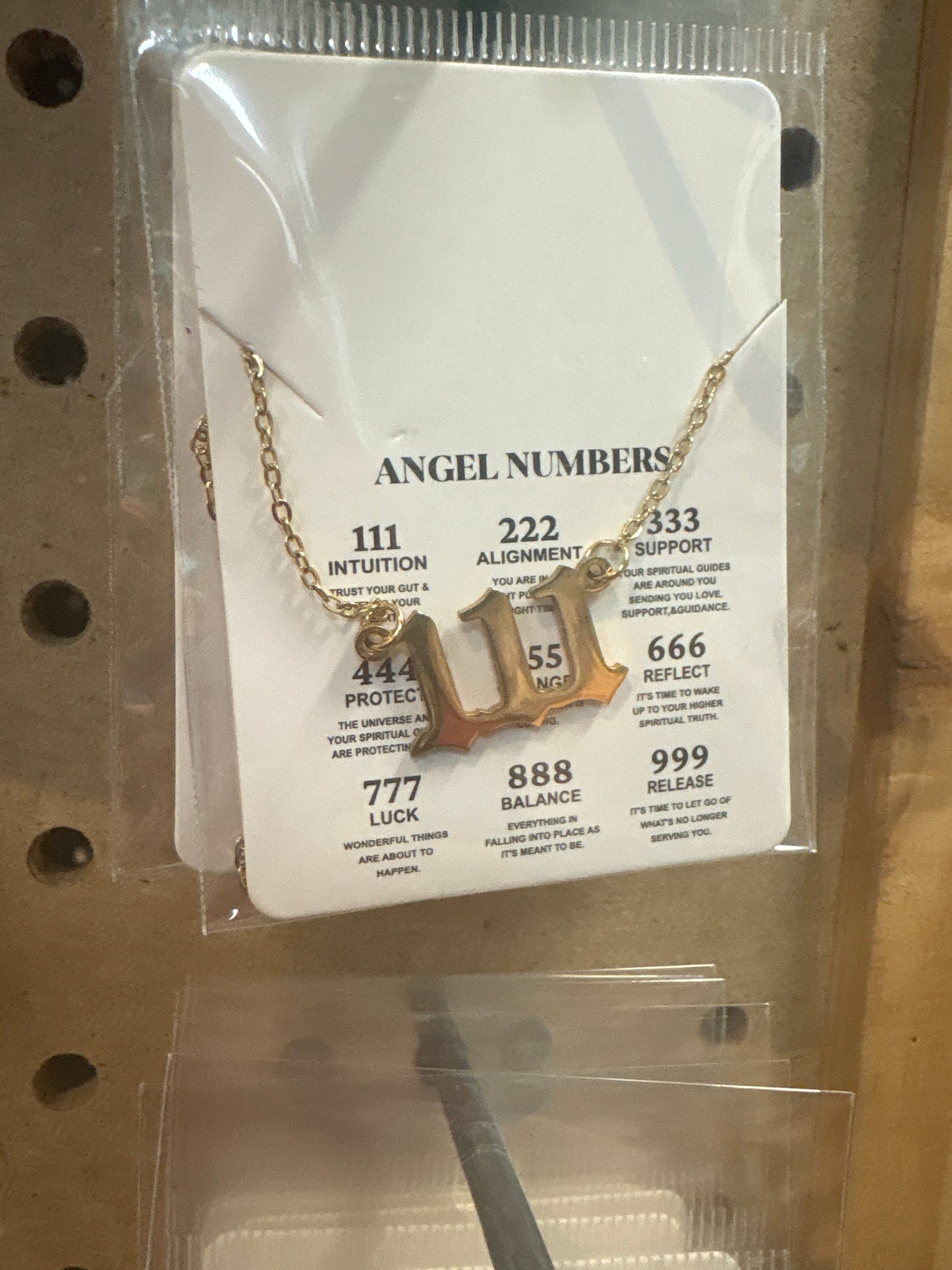 Angel Number Necklace
