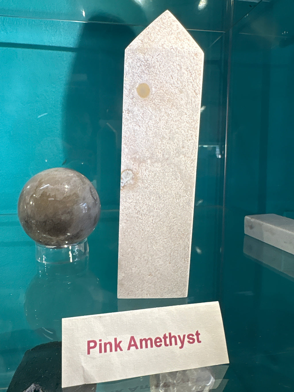 Pink Amethyst Point