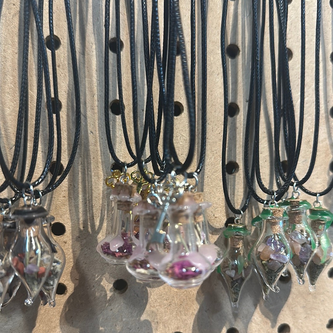 Love Intention Jar Necklace