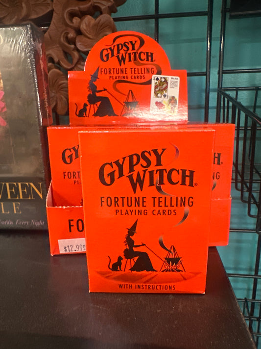 Gypsy Witch Fortune Telling Playing Cards