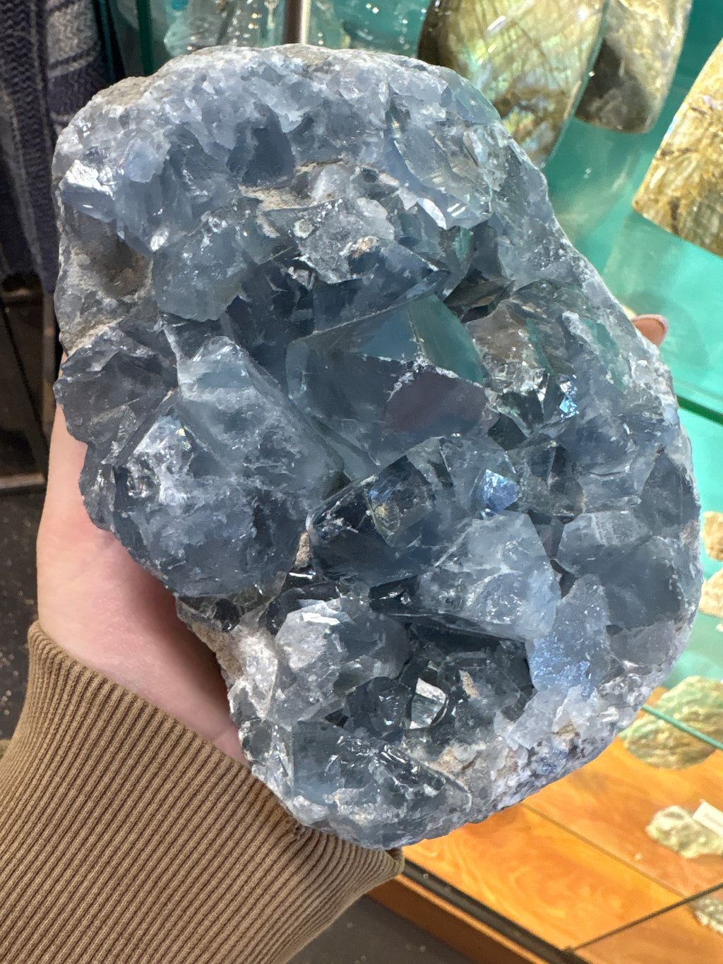 Celestite Cluster