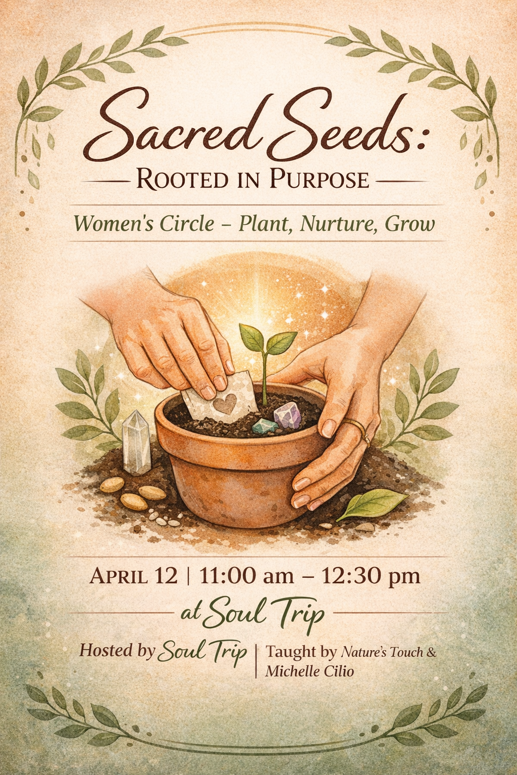 Women’s Circle- Sacred Seeds