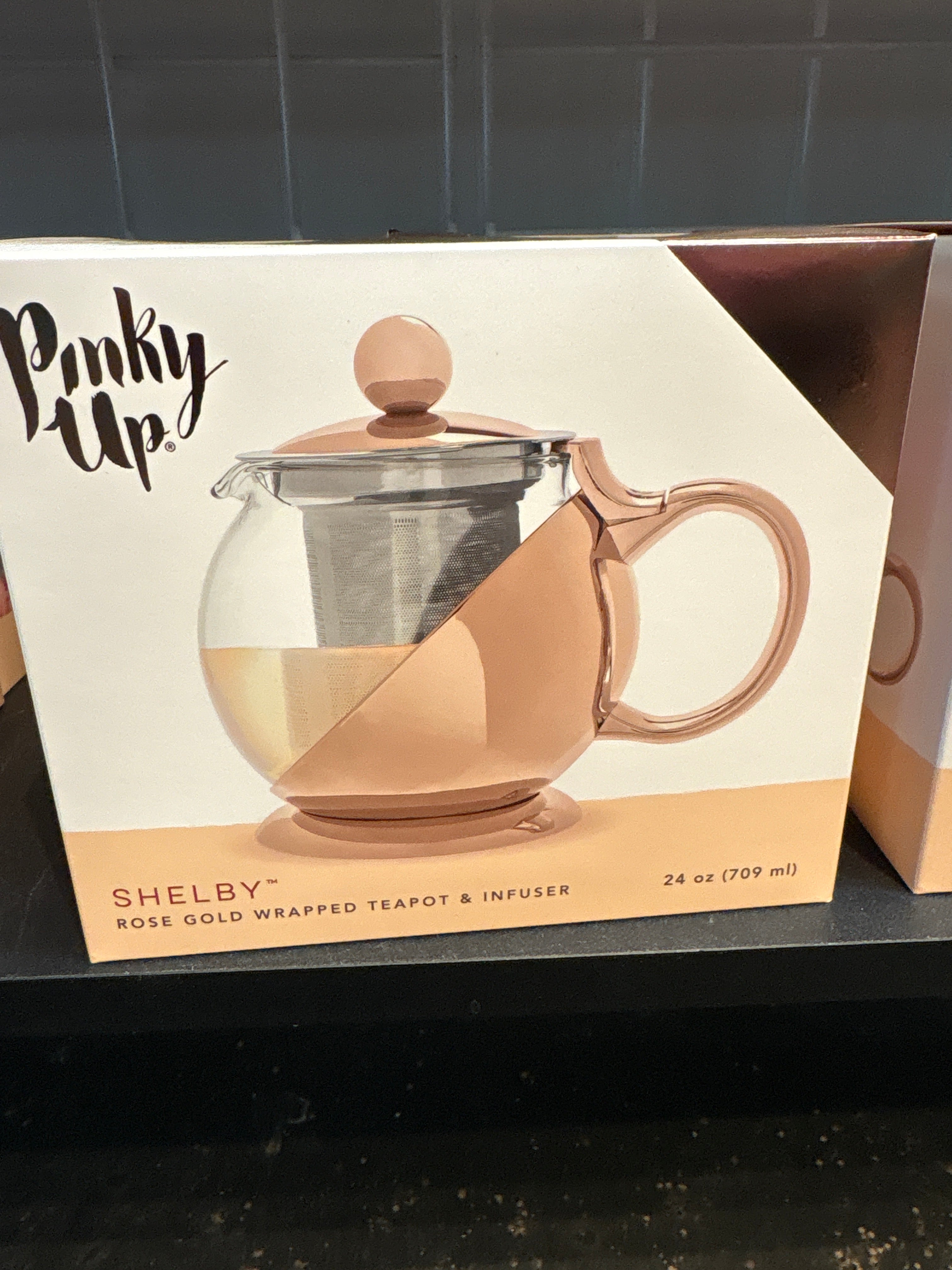 Pinky Up Shelby Teapot & Infuser