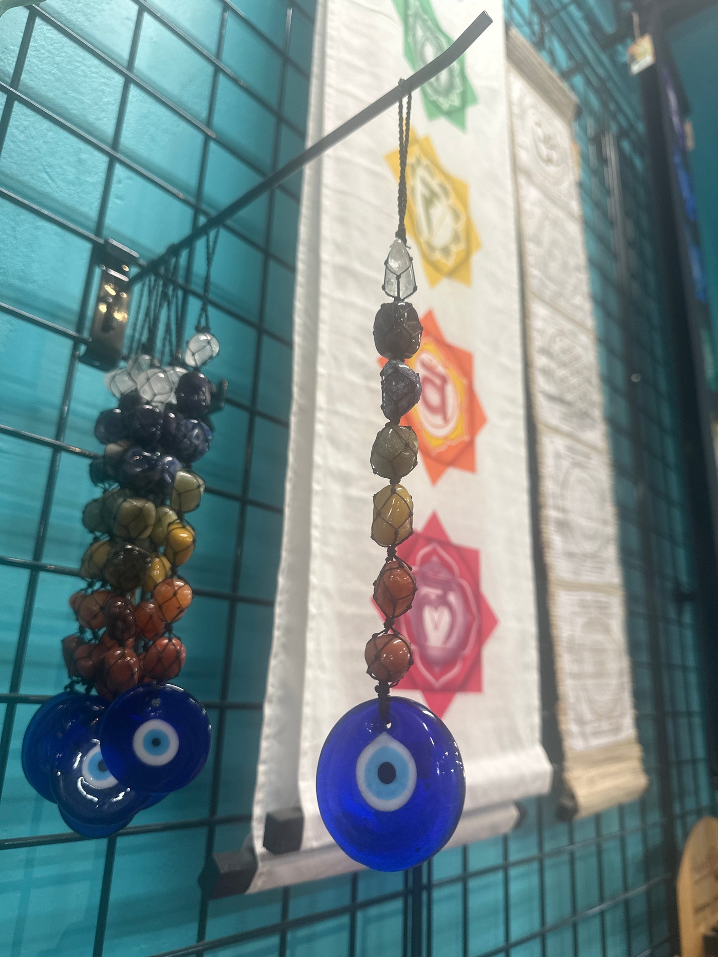 Evil Eye Chakra Wall Hanging