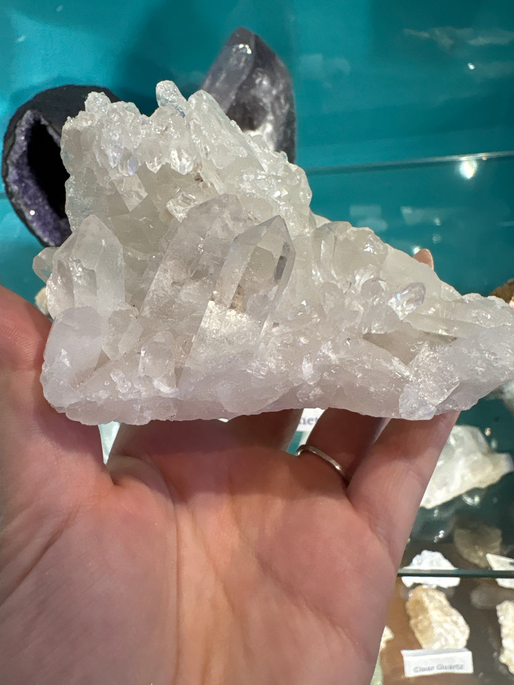 Clear Quartz Cluster
