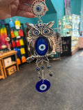 Evil Eye Wall Hanging Owl