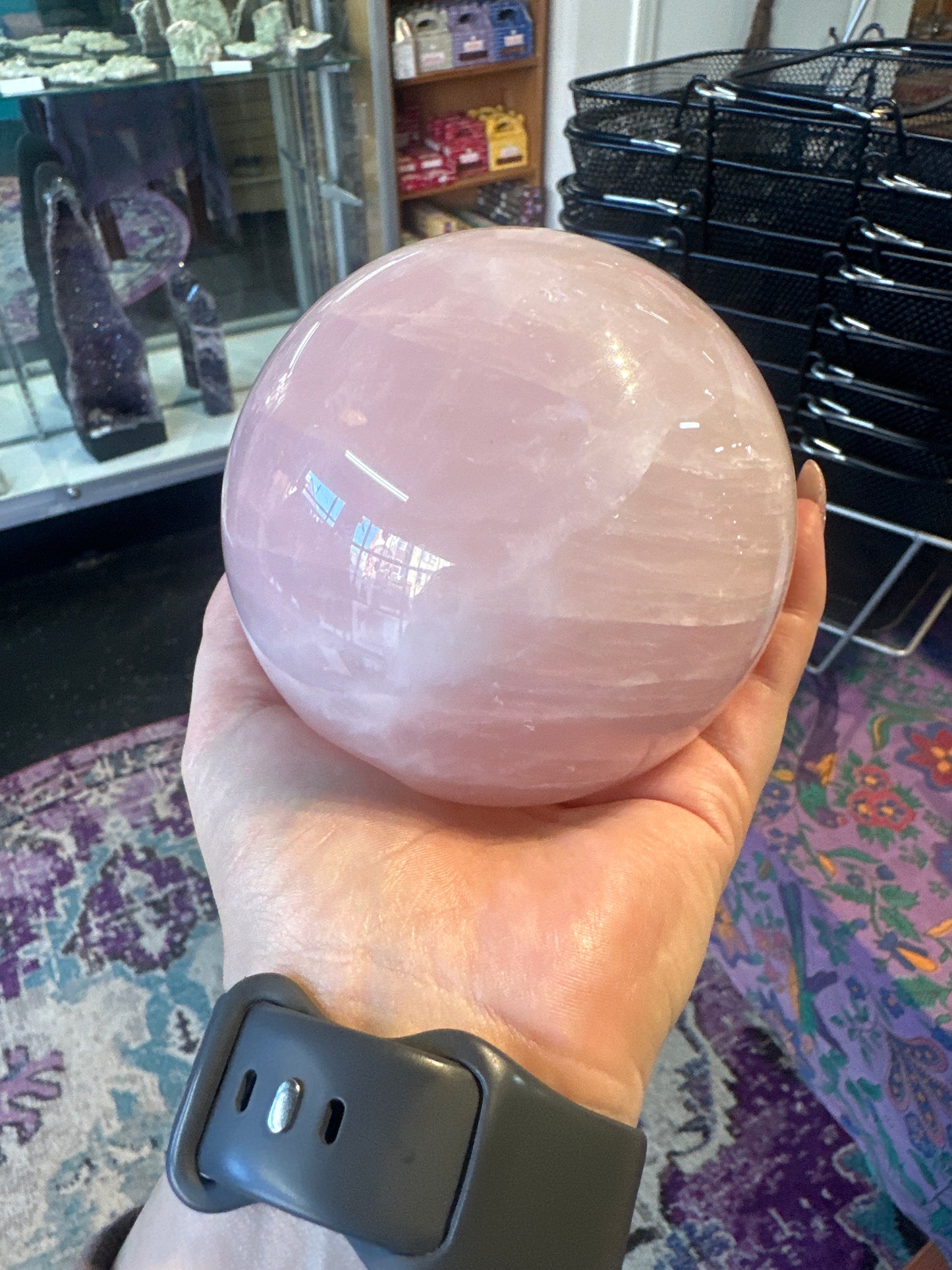 Rose Quartz Sphere