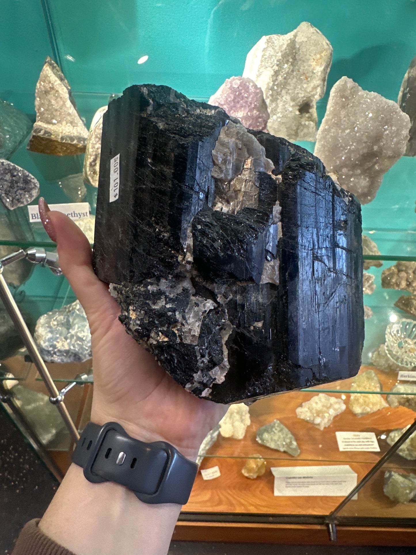 Large Black Tourmaline Chunk