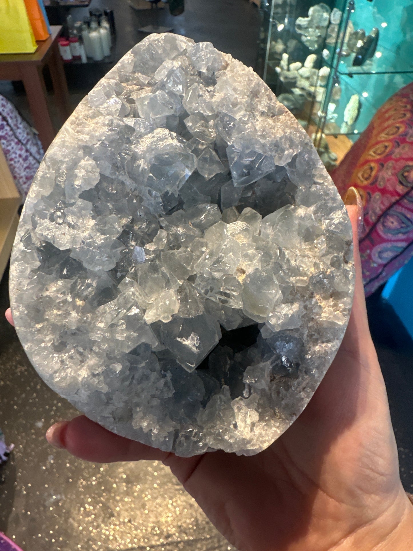 Celestite Cluster