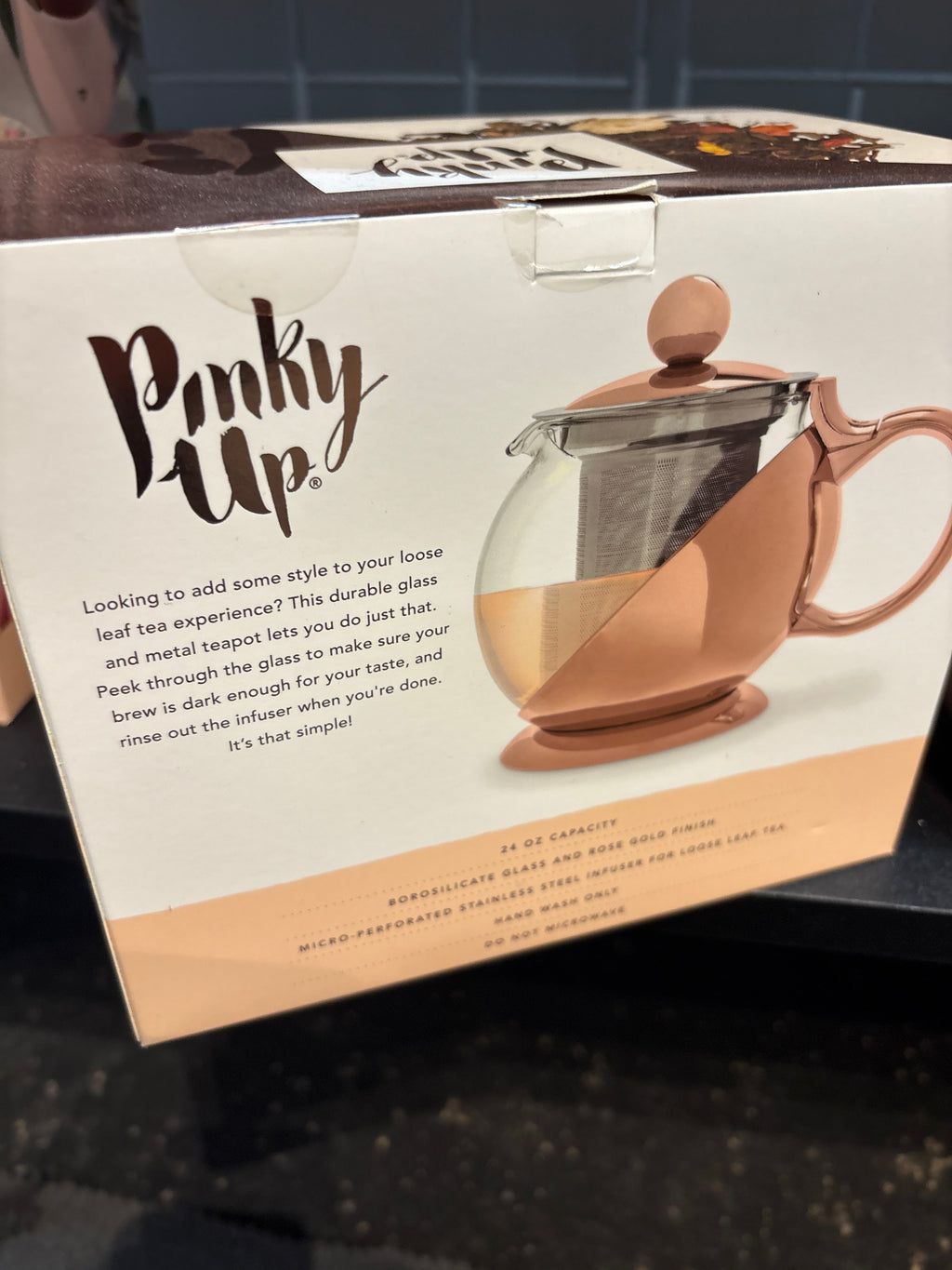Pinky Up Shelby Teapot & Infuser