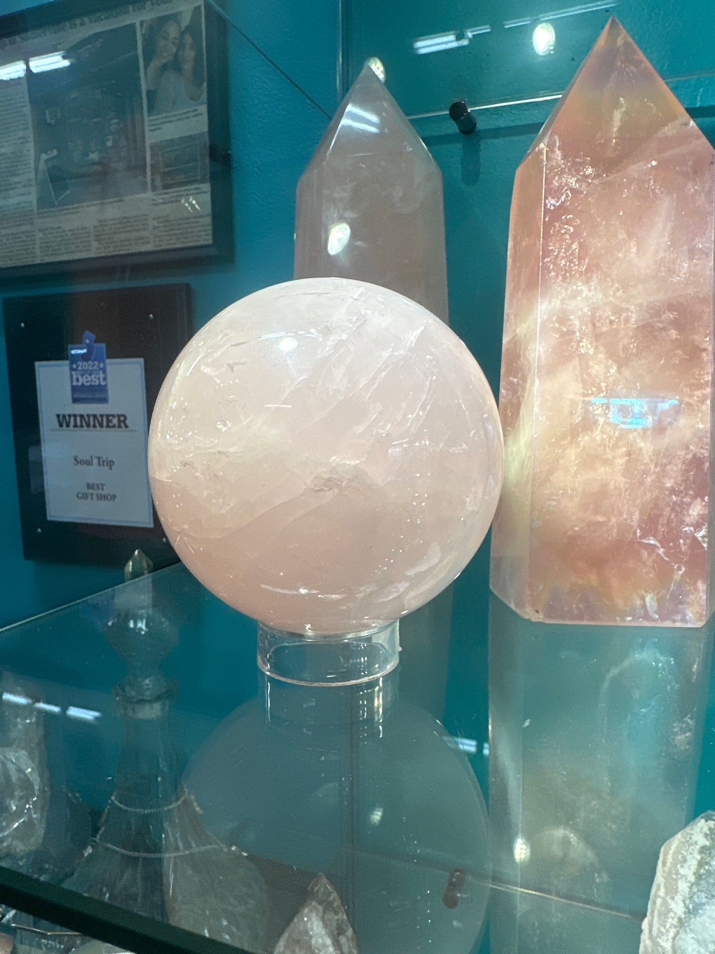 Rose Quartz Sphere