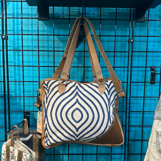 Blue Design Bag