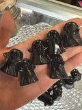 Obsidian Ghost Carving