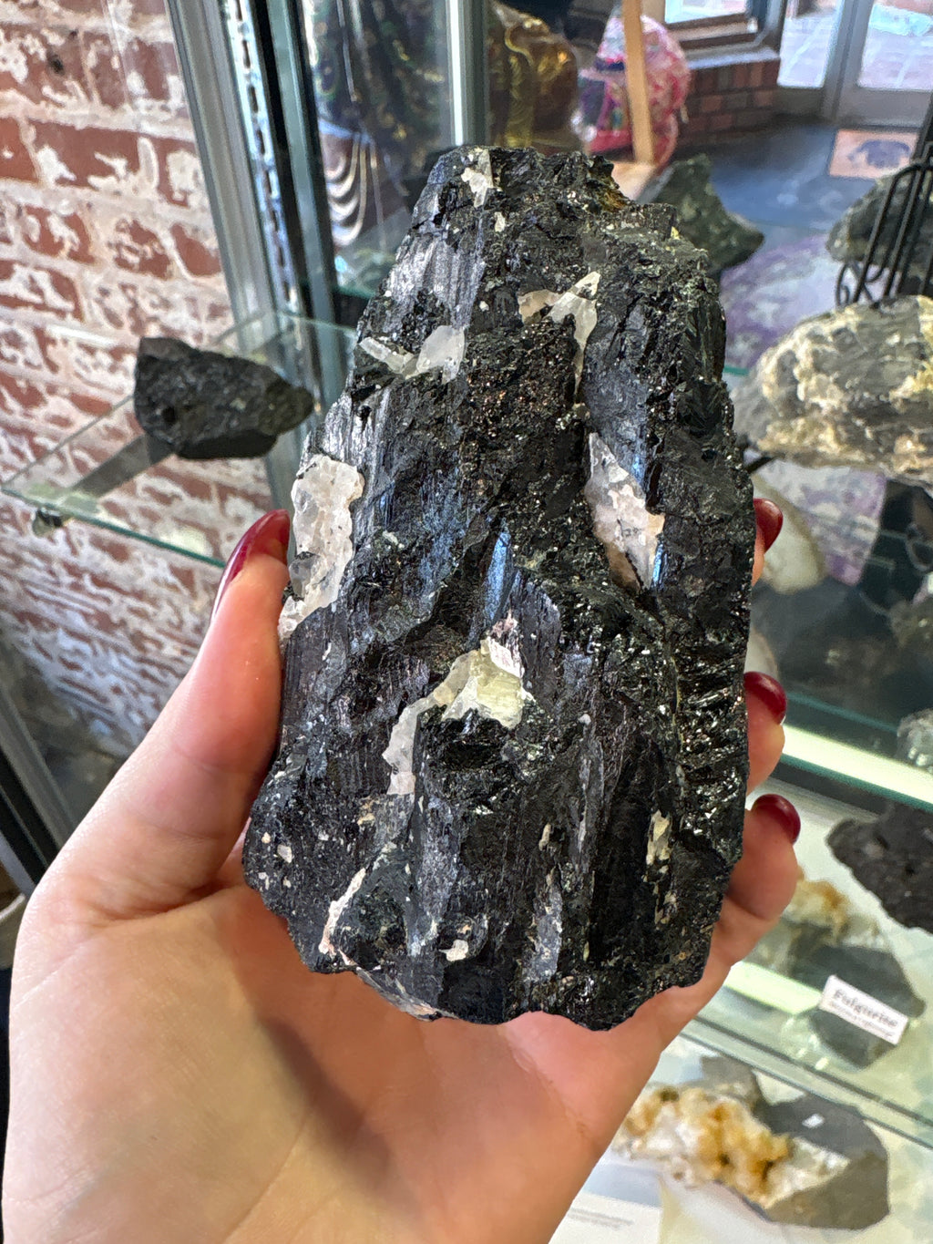 Raw Black Tourmaline Cluster