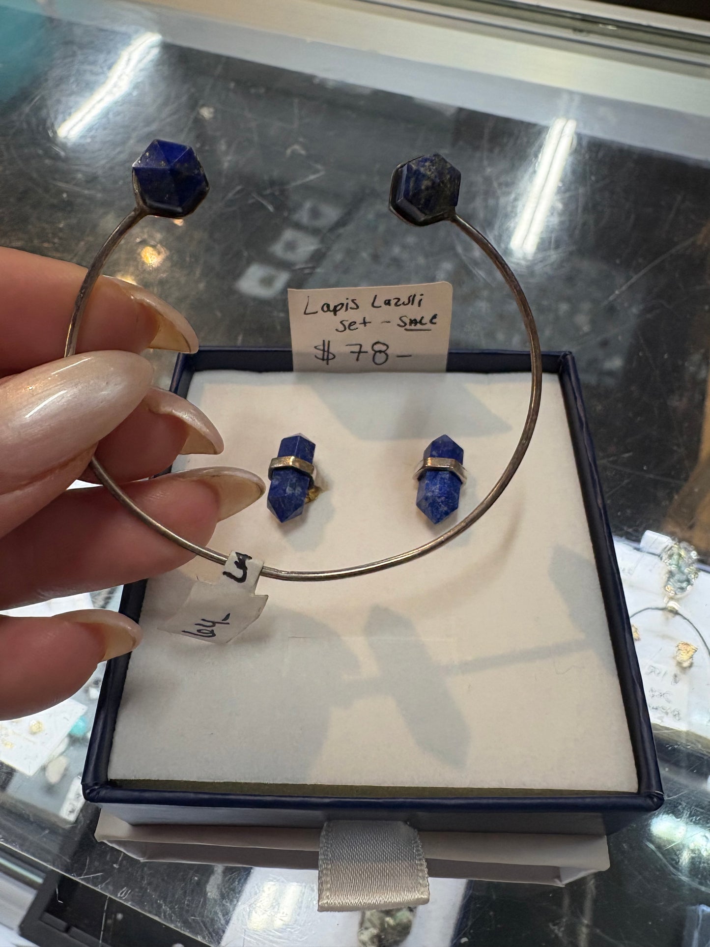 Lapis Lazuli Jewlery Set