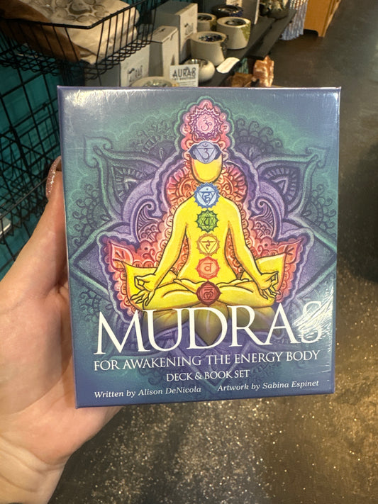 Mudras for awakening the energy body deck & book set