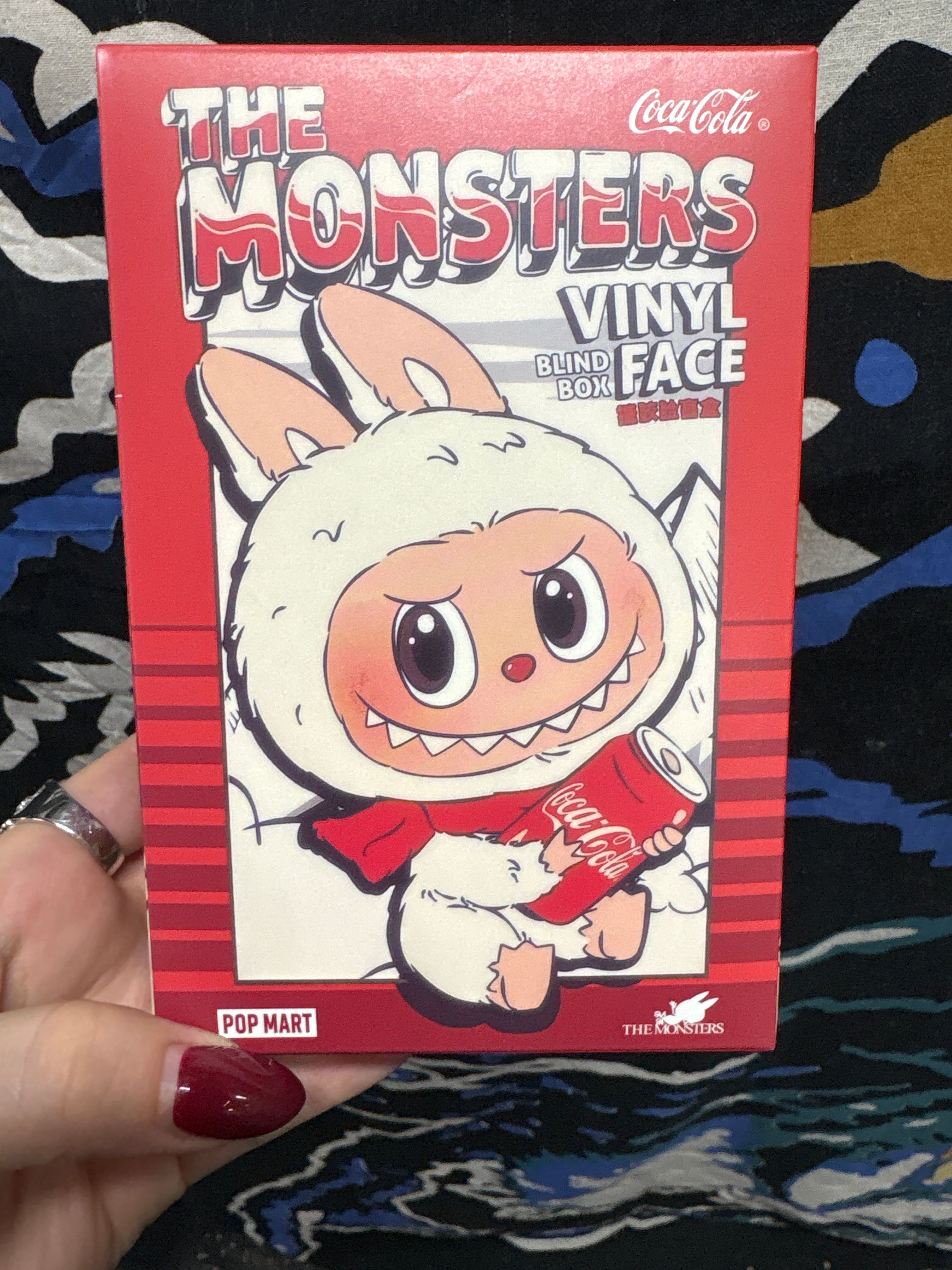 The Monsters Labubu Inspired mystery Coca Cola Blind Box