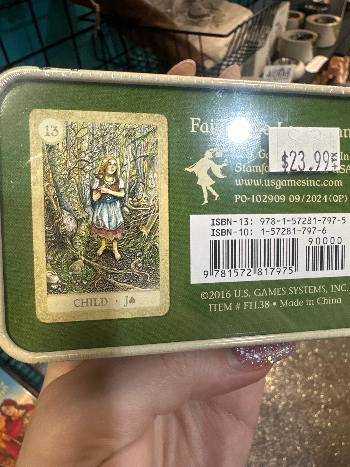 Fairy Tale Lenoamd Cards in tin