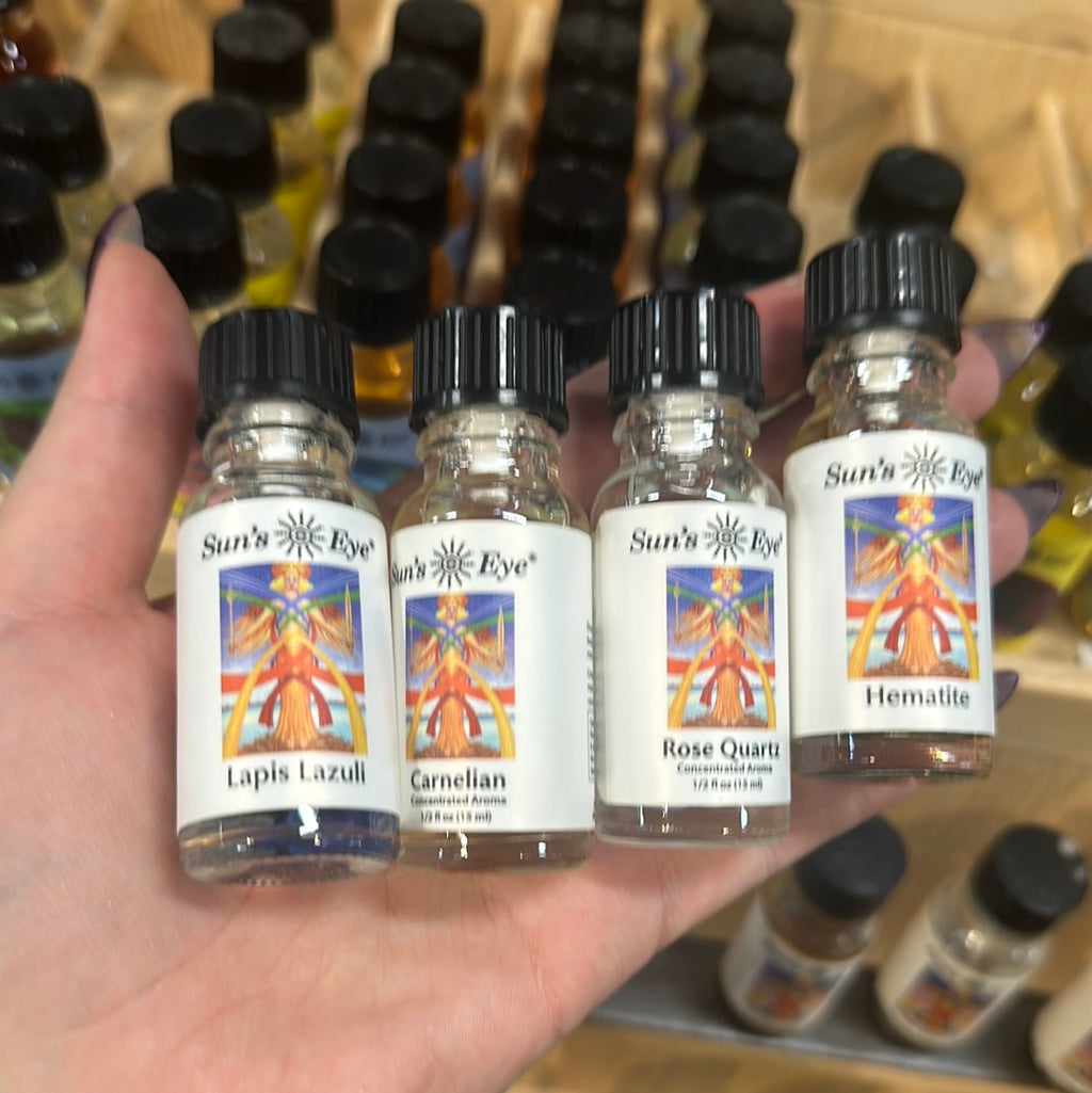 Sun’s Eye Essential Oils - Crystal Collection