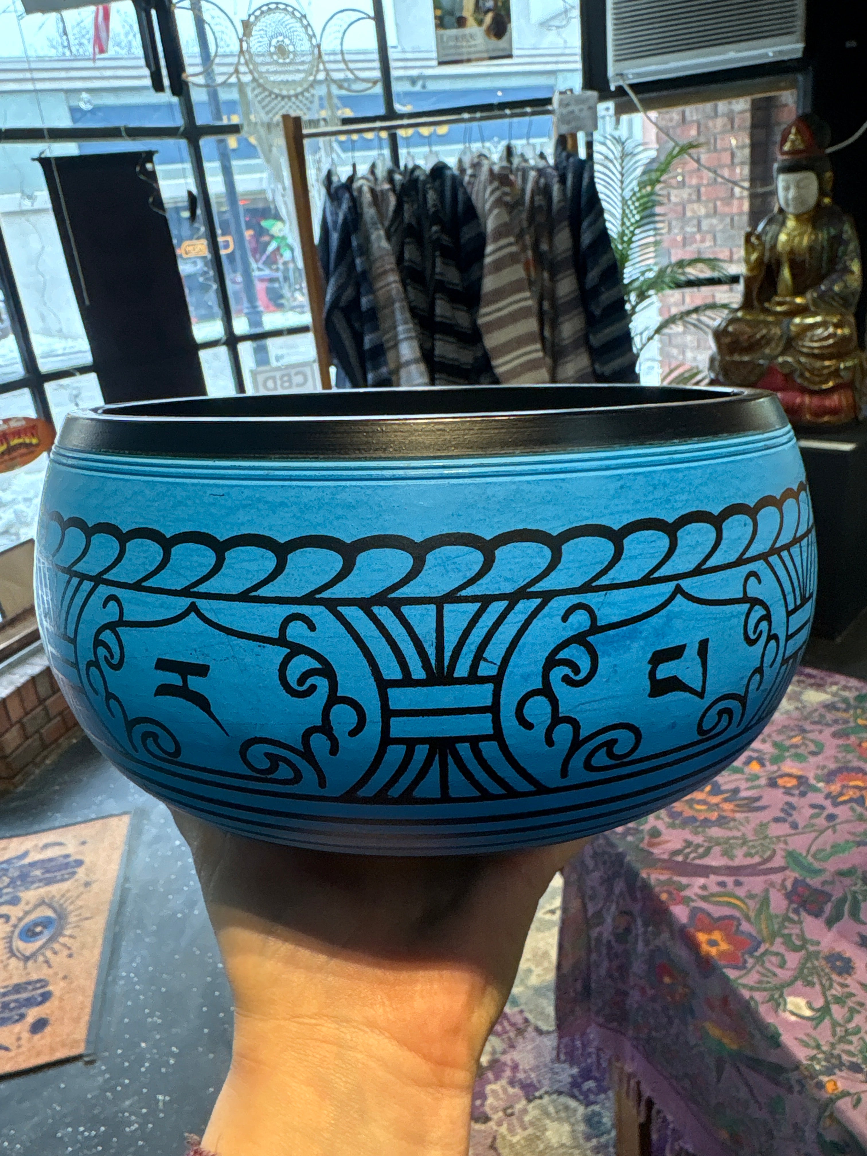 Crown Chakra Buddha Singing Bowl