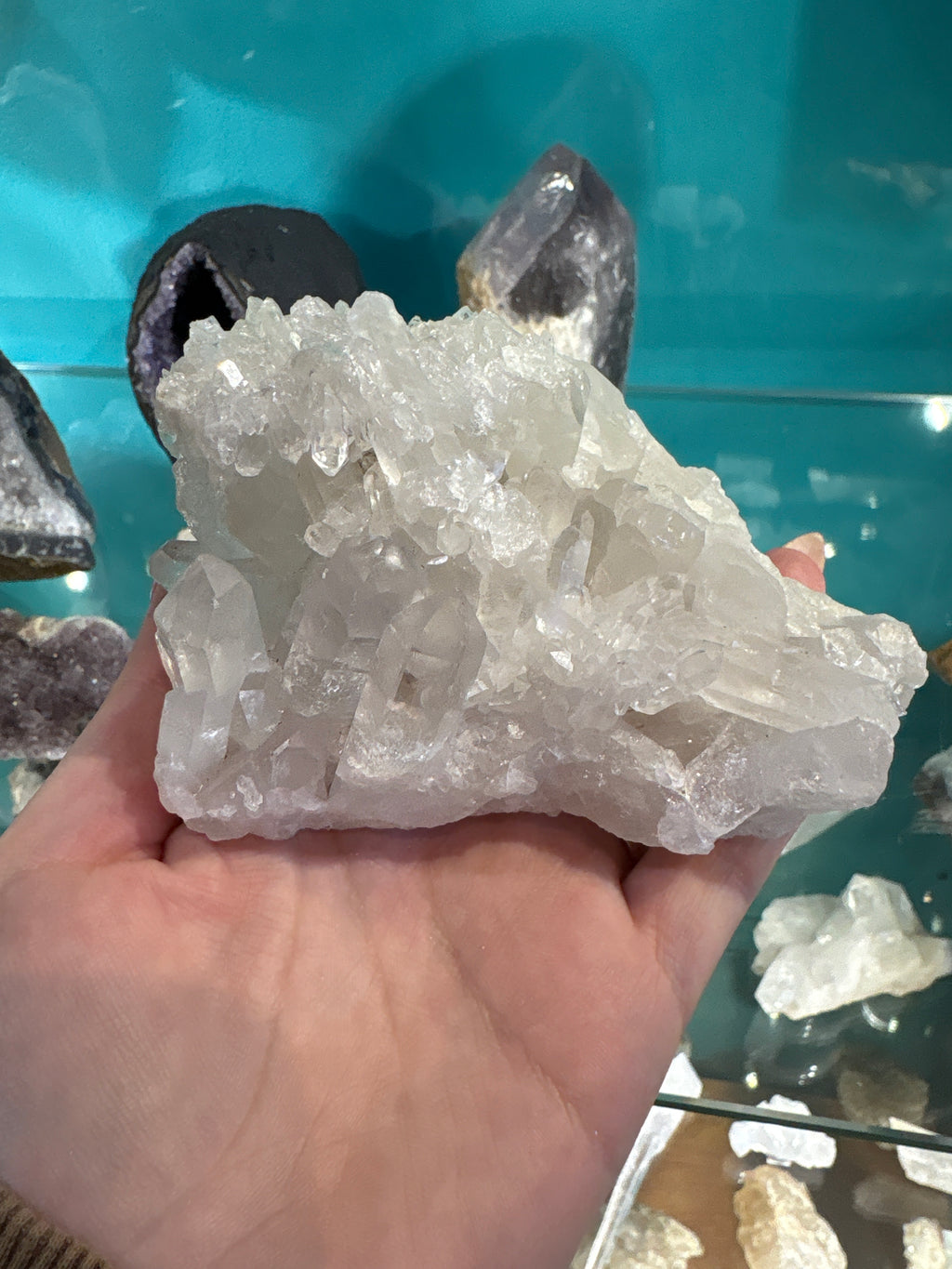 Clear Quartz Cluster
