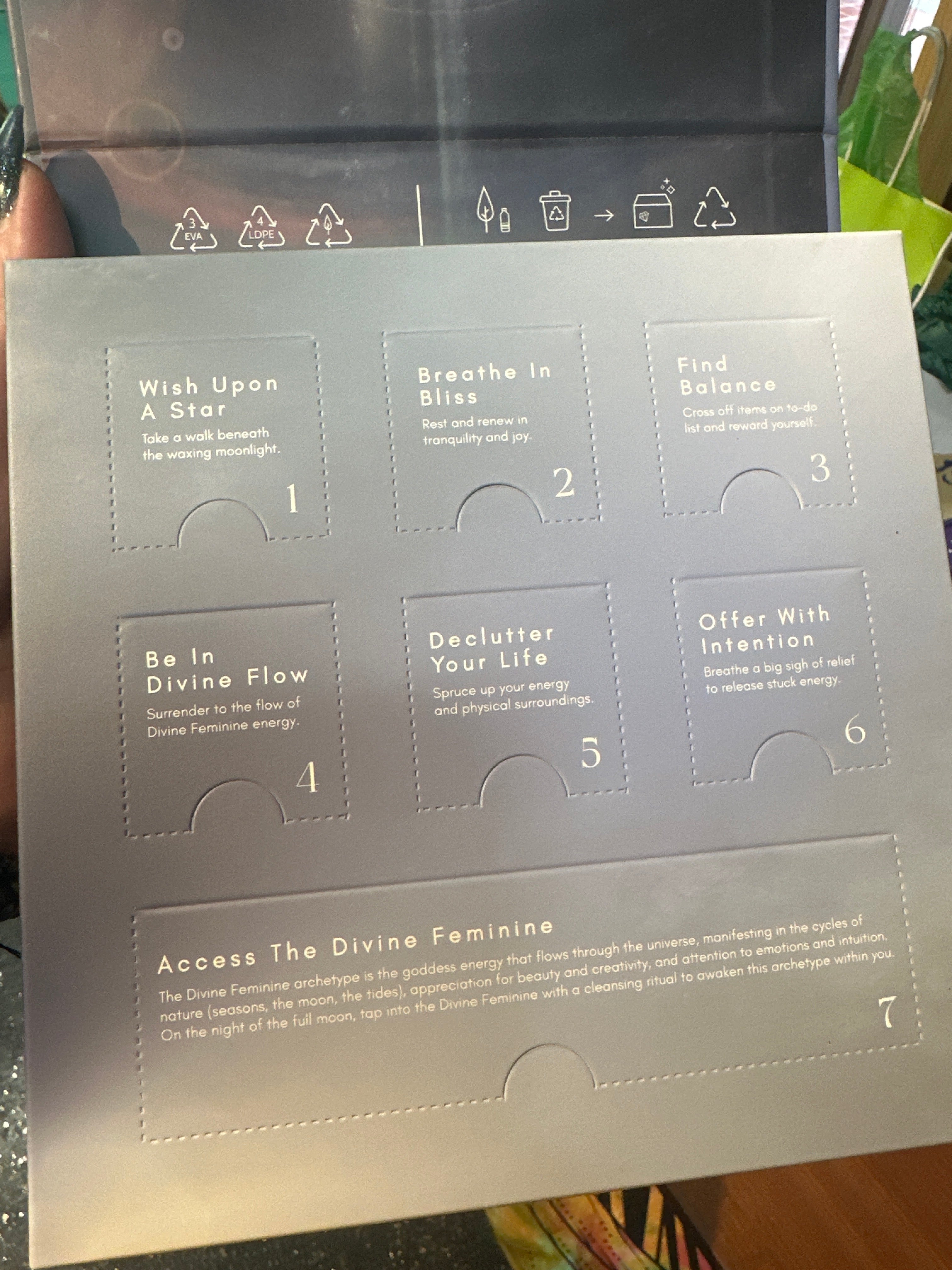 Lunar Goddess- 7 days of full moon magic Advent Style Box